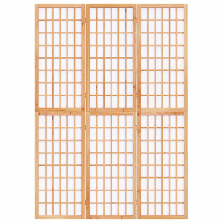 Vidaxl kamerscherm inklapbaar 3 panelen japanse stijl 120x170 cm