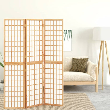 Vidaxl kamerscherm inklapbaar 3 panelen japanse stijl 120x170 cm