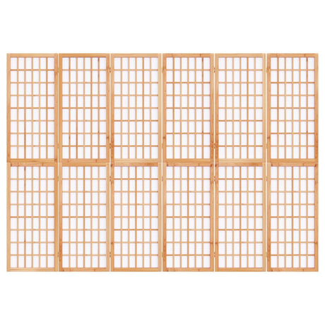 Vidaxl kamerscherm inklapbaar 6 panelen japanse stijl 240x170 cm