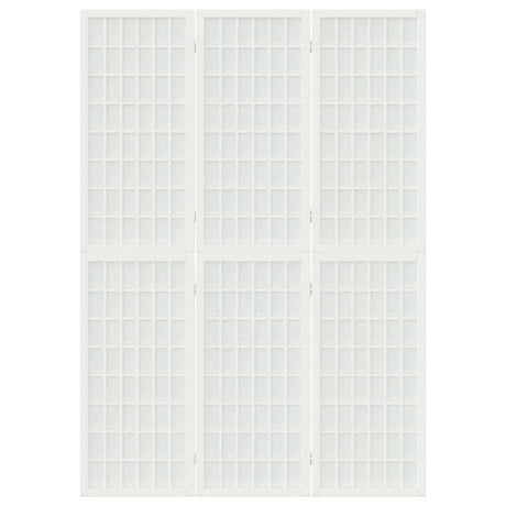 Vidaxl kamerscherm inklapbaar 3 panelen japanse stijl 120x170 cm wit