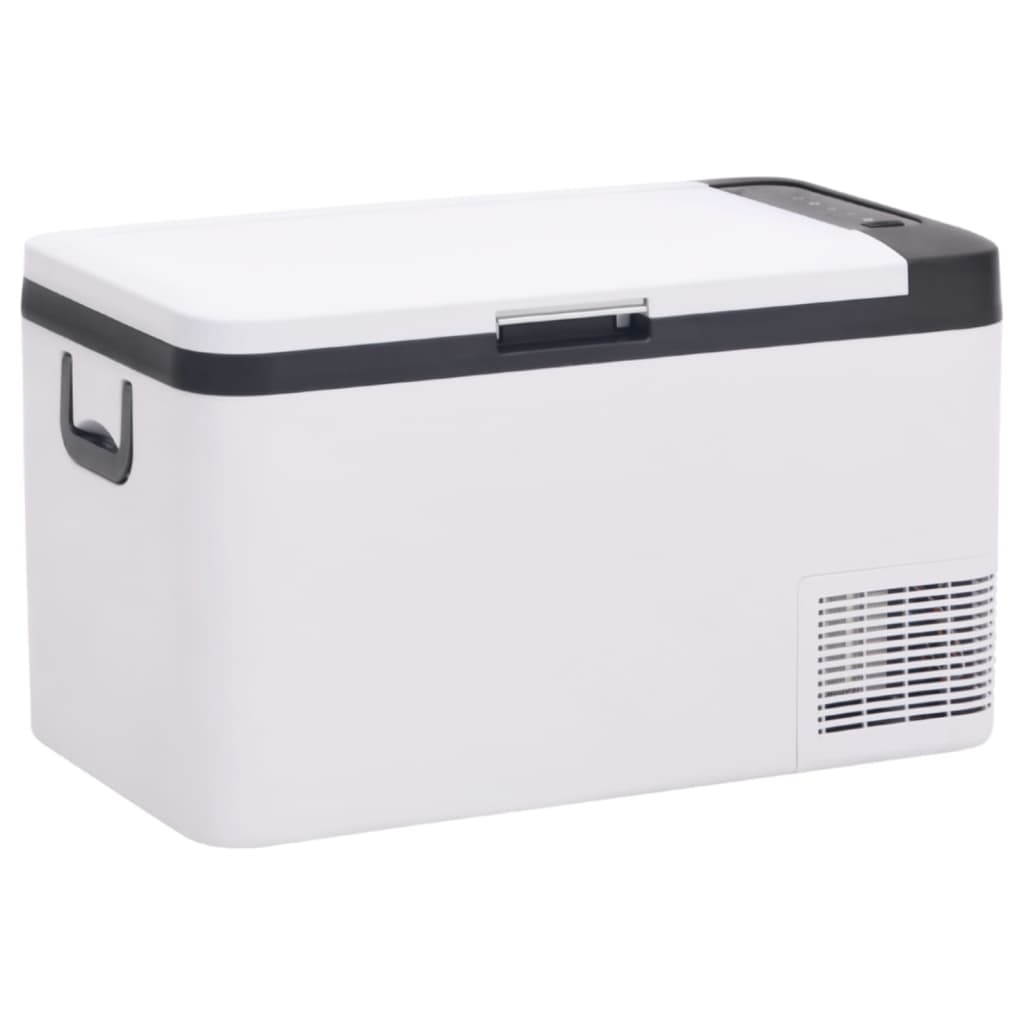Vidaxx Kühlbox mit Griff 25 l PP PE schwarz und weiß