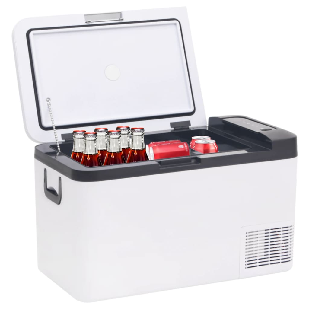 Vidaxx Kühlbox mit Griff 25 l PP PE schwarz und weiß