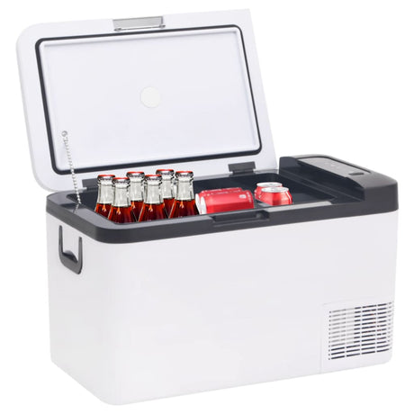 Vidaxx Kühlbox mit Griff 25 l PP PE schwarz und weiß