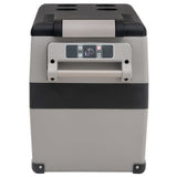 Vidaxx Kühlbox mit Griff 55 l PP PE schwarz und grau