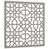 VidaXL Wanddekoration Garten Maurisches Design 55x55 cm Cortenstahl