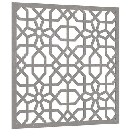 VidaXL Wanddekoration Garten Maurisches Design 55x55 cm Cortenstahl