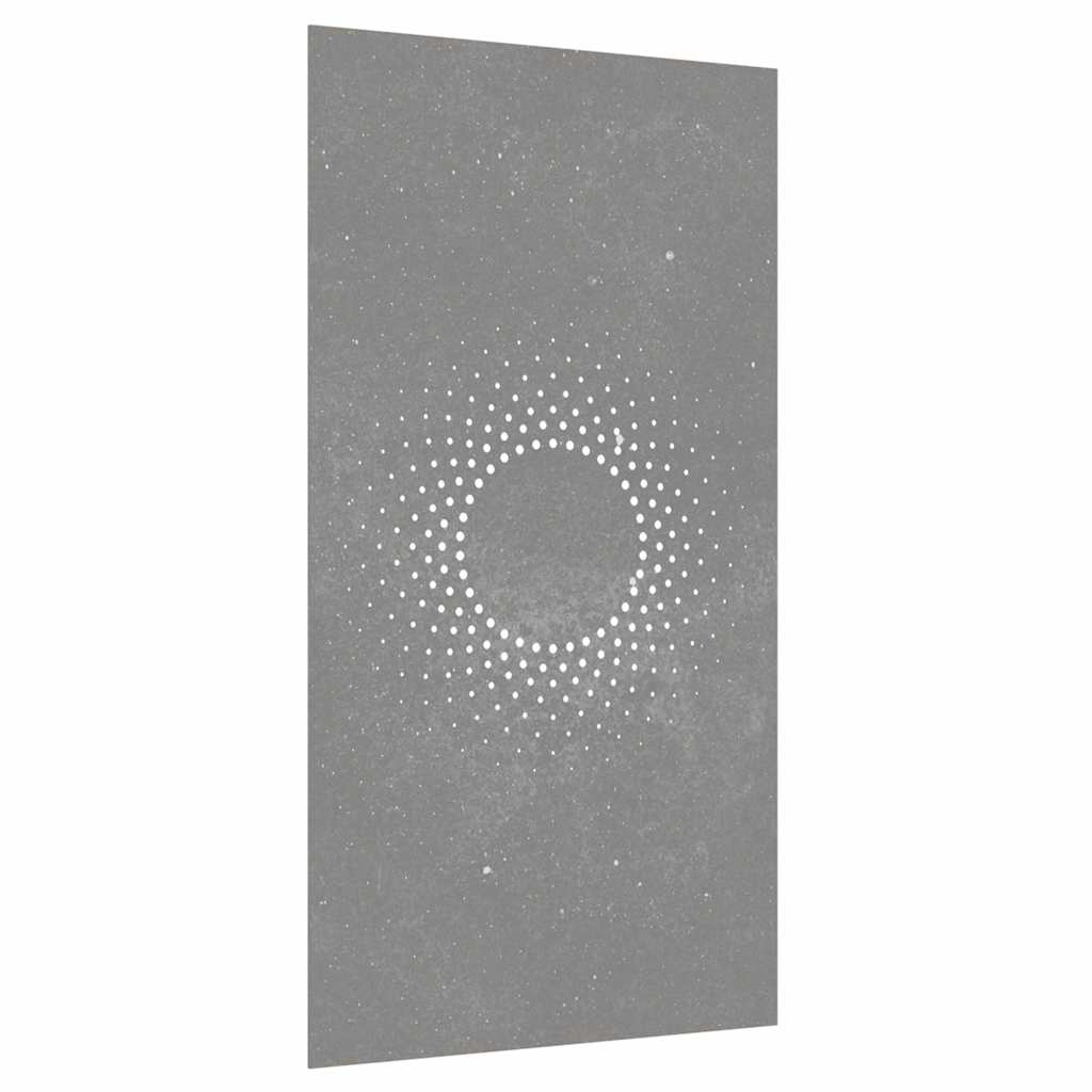 VidaXL Wanddekoration Gartensonnendesign 105x55 cm Cortenstahl