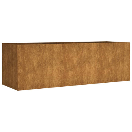 VidaXL Pflanzgefäß erhöht 120x40x40 cm Cortenstahl