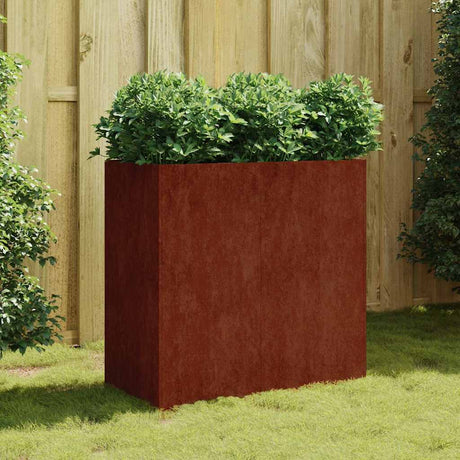 Vidaxx Pflanzgefäß 80x40x80 cm Cortenstahl