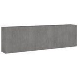 VidaXL Pflanzgefäß erhöht 280x40x80 cm Cortenstahl