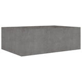 VidaXL Pflanzgefäß erhöht 120x80x40 cm Cortenstahl