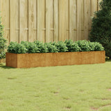 VidaXL Pflanzgefäß erhöht 280x80x40 cm Cortenstahl
