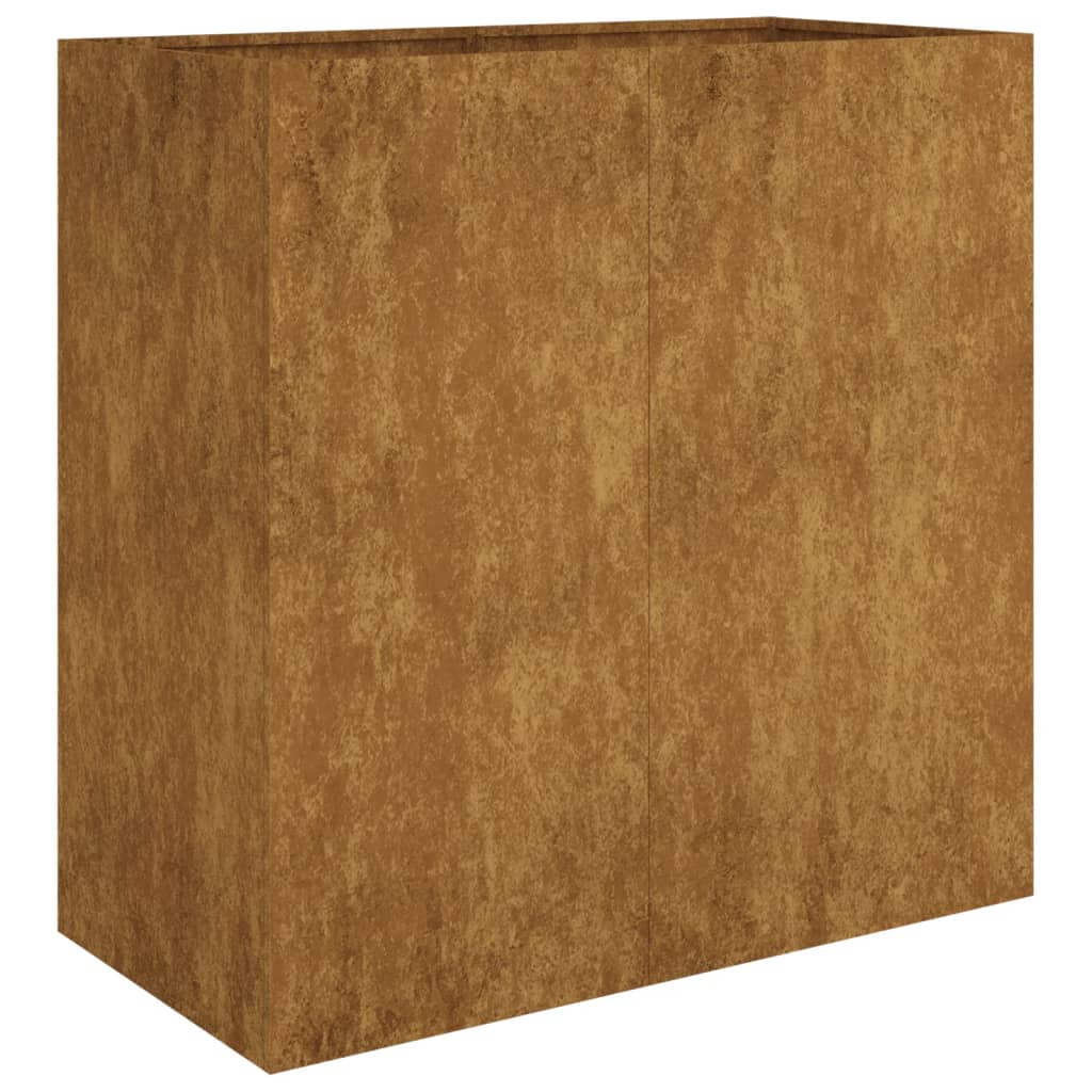 Vidaxx Pflanzgefäß 40x80x80 cm Cortenstahl