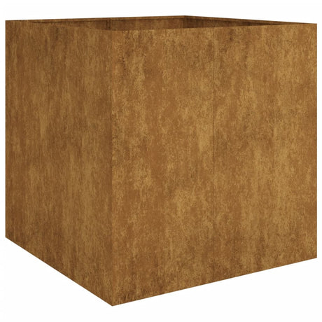 Vidaxx Pflanzgefäß 80x80x80 cm Cortenstahl