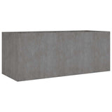 VidaXL Pflanzgefäß erhöht 200x80x80 cm Cortenstahl