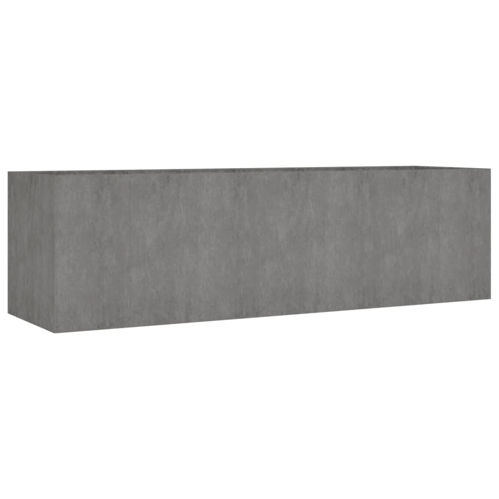 VidaXL Pflanzgefäß erhöht 280x80x80 cm Cortenstahl
