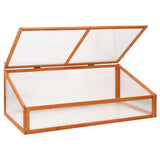Vidaxx Gewächshaus 110x58,5x39 cm Kiefernholz orange