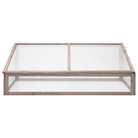 Vidaxx Gewächshaus 110x56x39 cm graues Kiefernholz