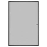Vidaxx Fensterschutz 80x120 cm Anthrazit