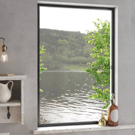 Vidaxx Fensterschutz 80x120 cm Anthrazit