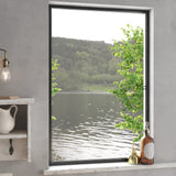 Vidaxx Fensterschutz 80x120 cm Anthrazit