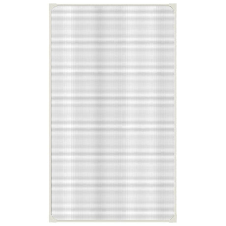 Vidaxx Insektenschutz für Fenster magnetisch 80x140 cm weiß