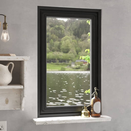 Vidaxx Insektenschutz für Fenster magnetisch 80x140 cm Anthrazit