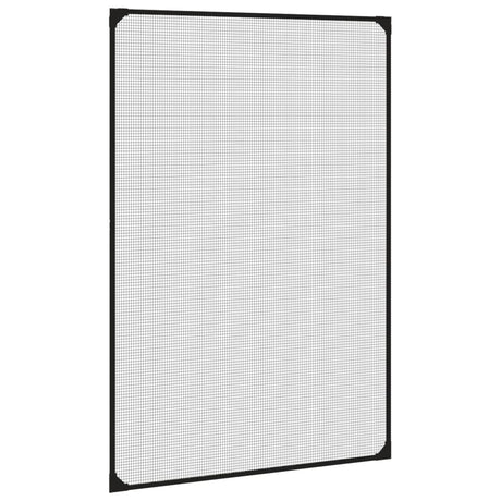 Vidaxx Insektenschutz für Fenster magnetisch 80x120 cm Anthrazit