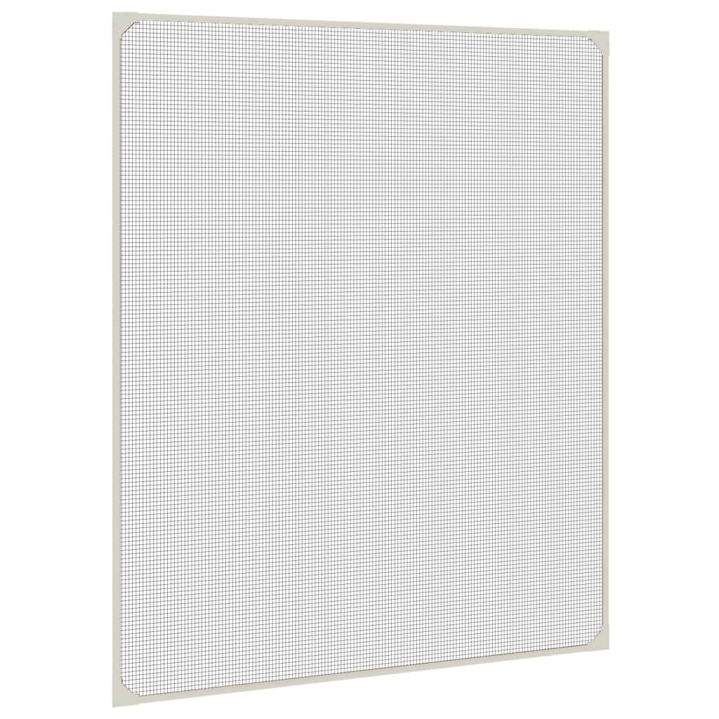 Vidaxx Insektenschutz für Fenster magnetisch 100x120 cm weiß