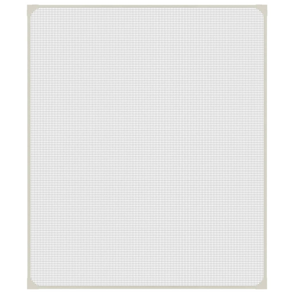 Vidaxx Insektenschutz für Fenster magnetisch 100x120 cm weiß