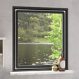 Vidaxx Insektenschutz für Fenster magnetisch 120x140 cm weiß