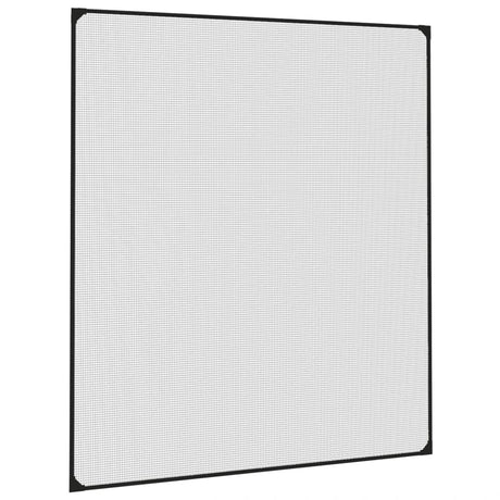 Vidaxx Insektenschutz für Fenster magnetisch 130x150 cm Anthrazit