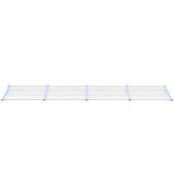 Vidaxx Türvordach 396x90 cm Polycarbonat grau und transparent