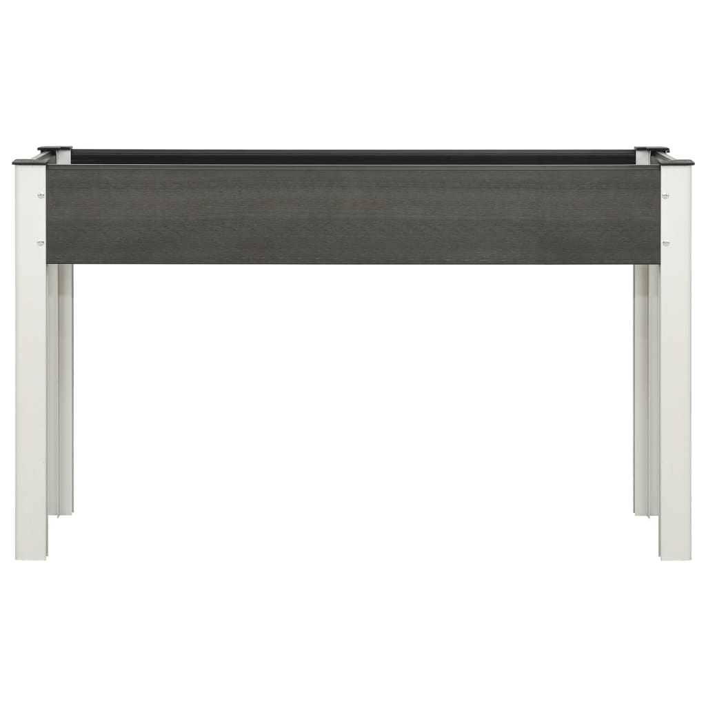 VidaXL Pflanzgefäß erhöht 120x40x75 cm hkc grau