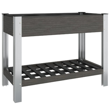 VidaXL Pflanzgefäß erhöht mit Regal 100x50x75 cm hkc