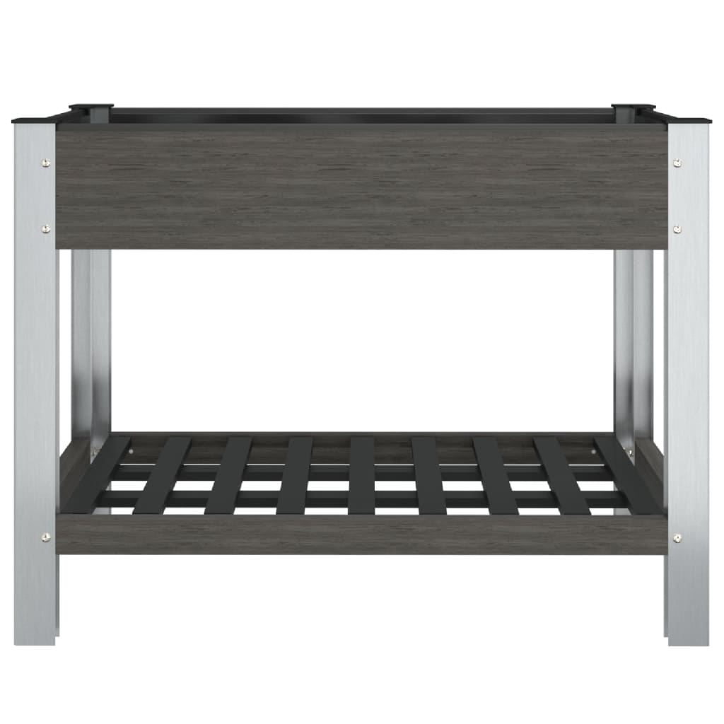 VidaXL Pflanzgefäß erhöht mit Regal 100x50x75 cm hkc