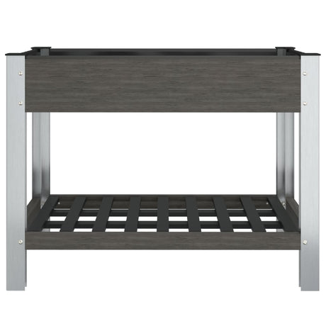 VidaXL Pflanzgefäß erhöht mit Regal 100x50x75 cm hkc