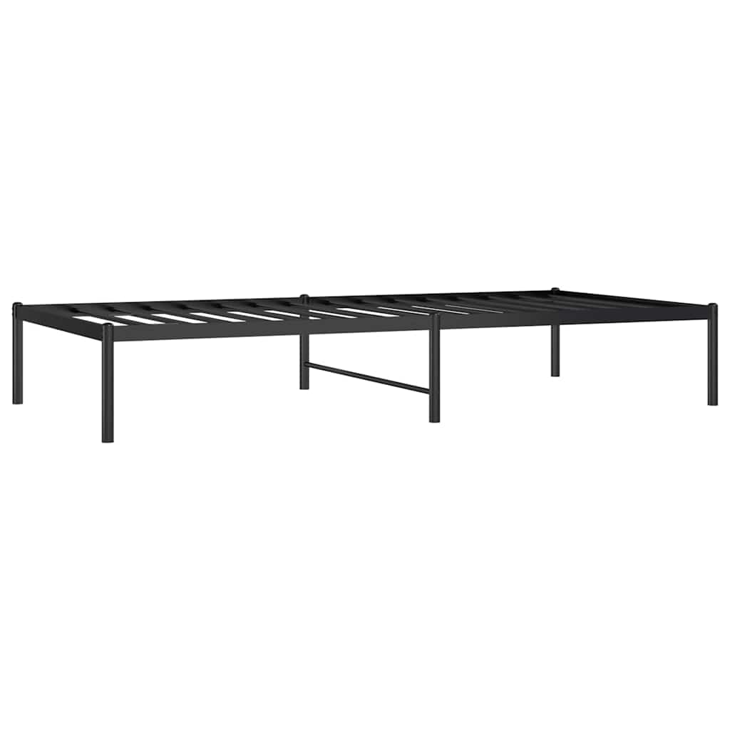 Vidaxl bedframe metaal zwart 90x190 cm