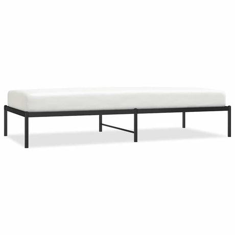 Vidaxl bedframe metaal zwart 90x200 cm