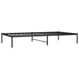 Vidaxl bedframe metaal zwart 107x203 cm