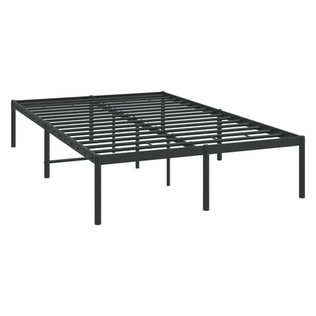 Vidaxl bedframe metaal zwart 120x190 cm