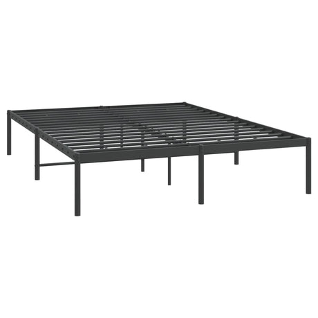 Vidaxl bedframe metaal zwart 160x200 cm