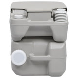 VidaXL Camping-Toiletten- und Waschbecken-Set tragbar