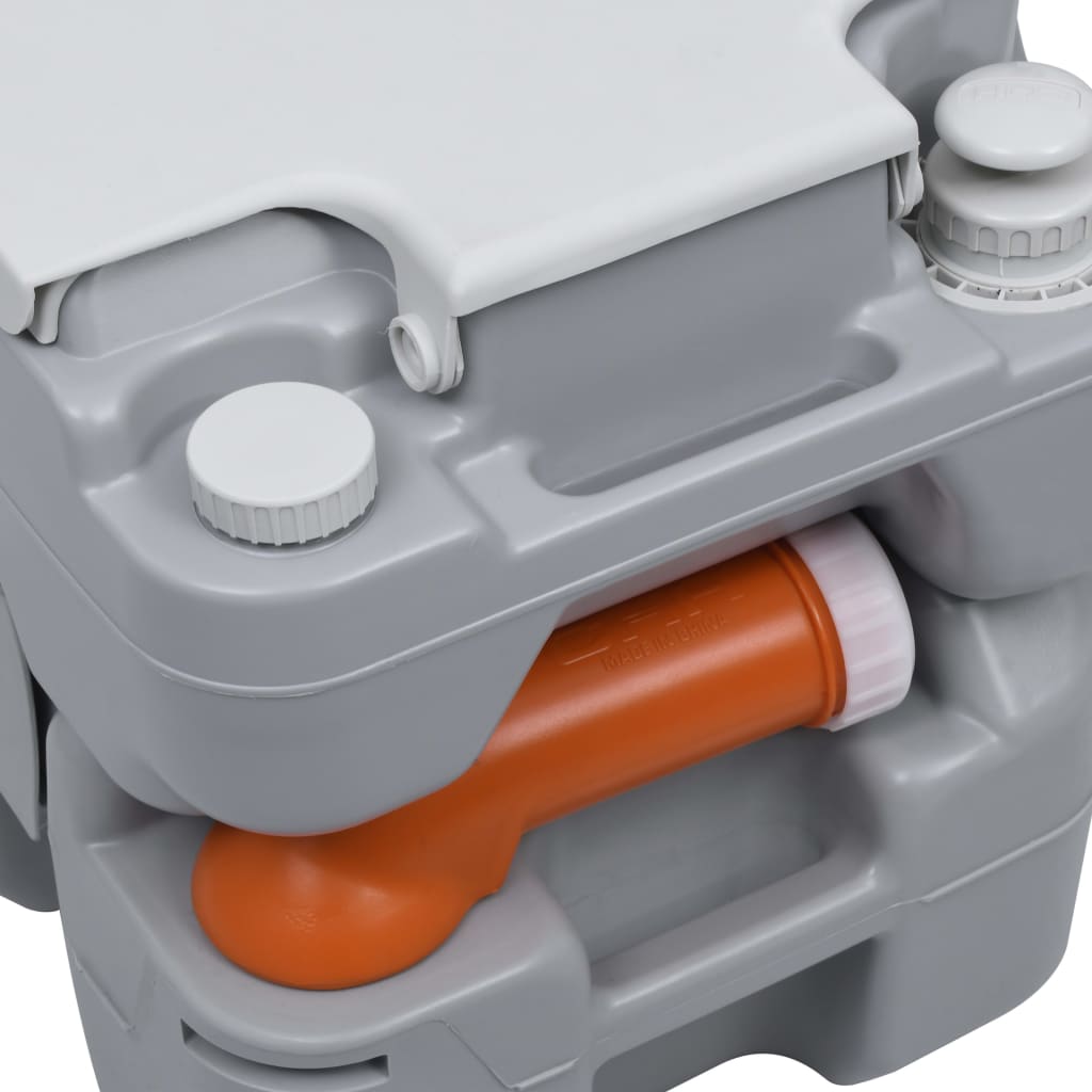 VidaXL Campingtoilette und Waschbecken mit Wassertank