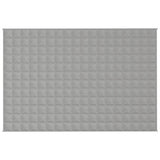 Vidaxx Gewichtsdecke 122x183 cm 5 kg Stoff grau