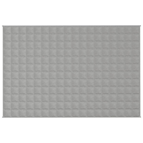 Vidaxx Gewichtsdecke 122x183 cm 5 kg Stoff grau
