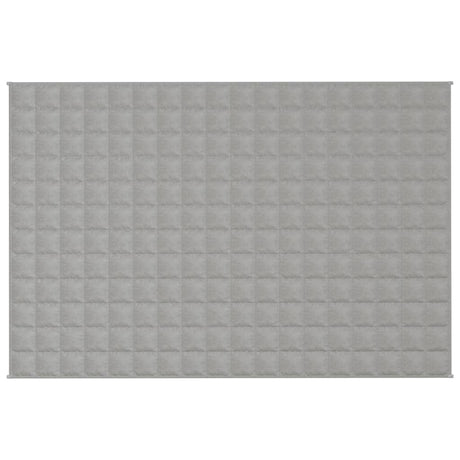 Vidaxx Gewichtsdecke 122x183 cm 9 kg Stoff grau