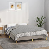 Vidaxx Gewichtsdecke 152x203 cm 11 kg Stoff grau