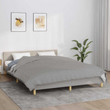 Vidaxx Gewichtsdecke 200x220 cm 13 kg Stoff grau