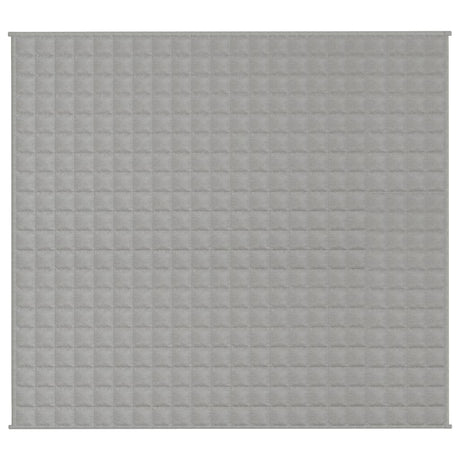 Vidaxx Gewichtsdecke 200x230 cm 13 kg Stoff grau